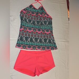 Malibu Tankini - Bottom Size Small Top Size Medium - Never Worn